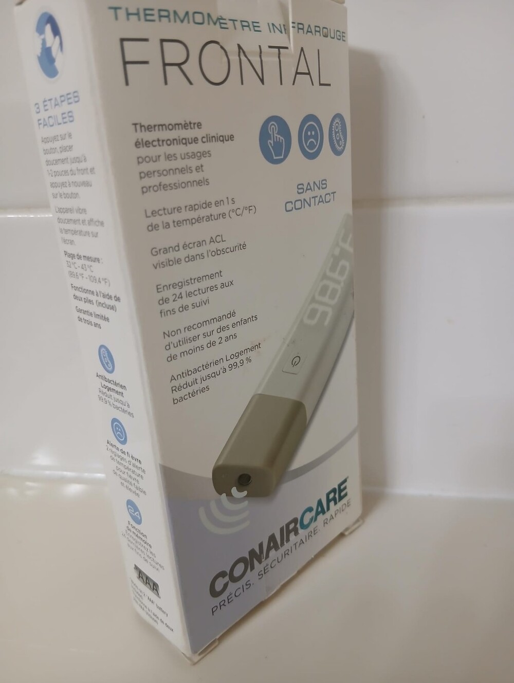 NEW Forehead Termometer Non-Contact - Picture 5 of 5